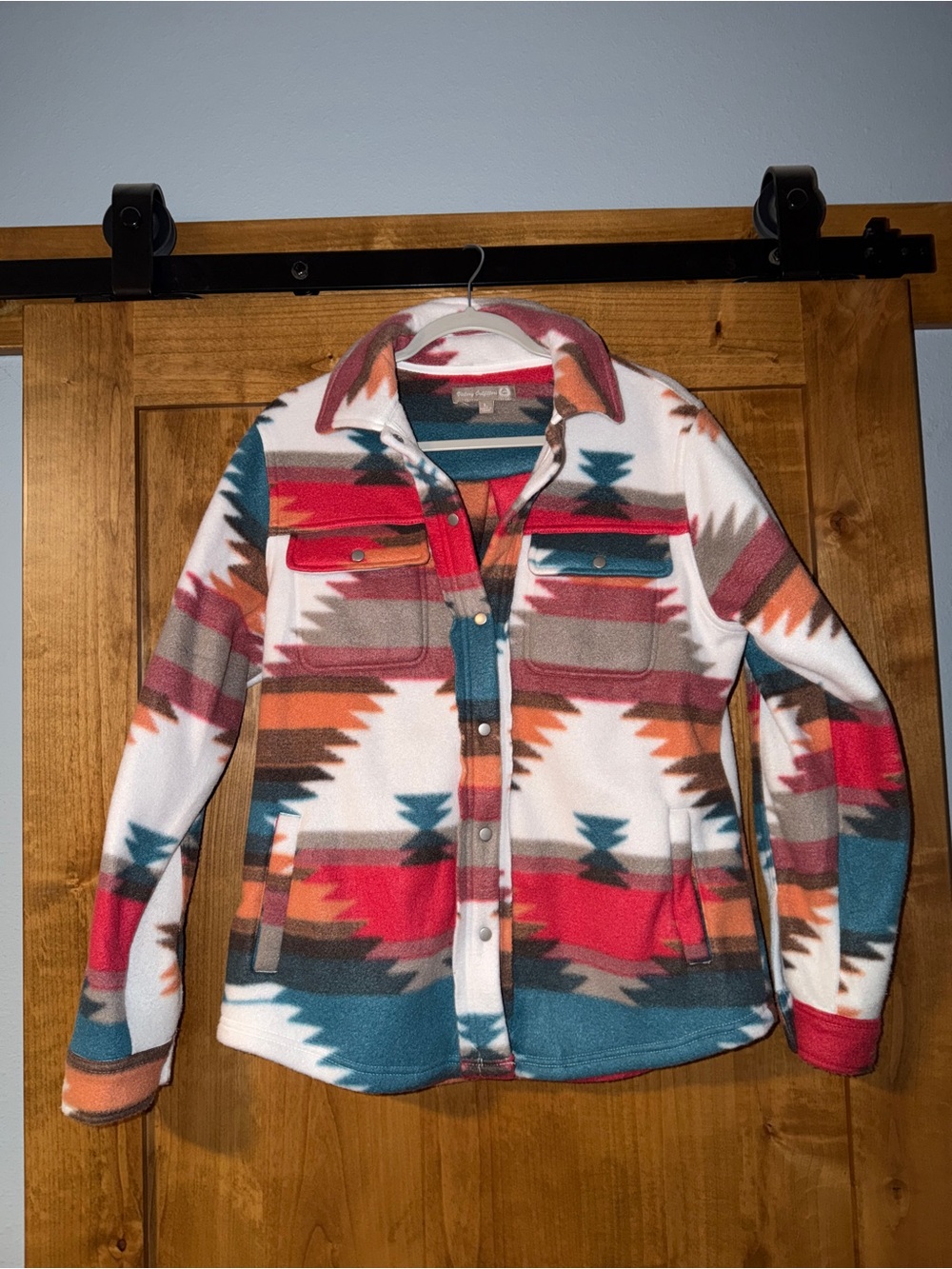 Fleece Aztec western jacket